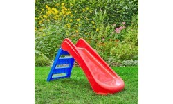 Palplay folding slide 4ft red/blue