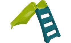 Palplay folding slide 4ft lemon/blue