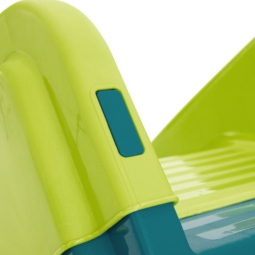 Palplay folding slide 4ft lemon/blue