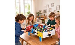 Piłkarzyki stołowe mini 70x35 cm stół do gry dla dzieci ECOTOYS