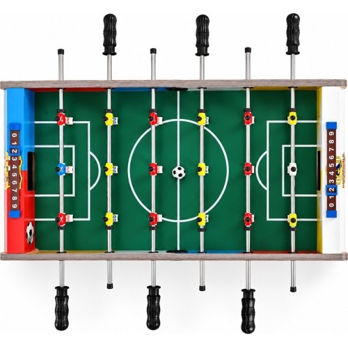 Piłkarzyki stołowe mini 70x35 cm stół do gry dla dzieci ECOTOYS