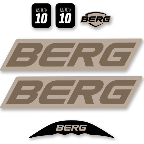 MOOV 10 - Sticker Set Sand Beige