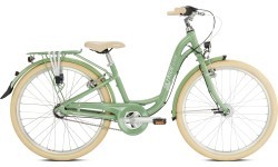 Dviratis PUKY Skyride 24-3 Classic Alu retro green