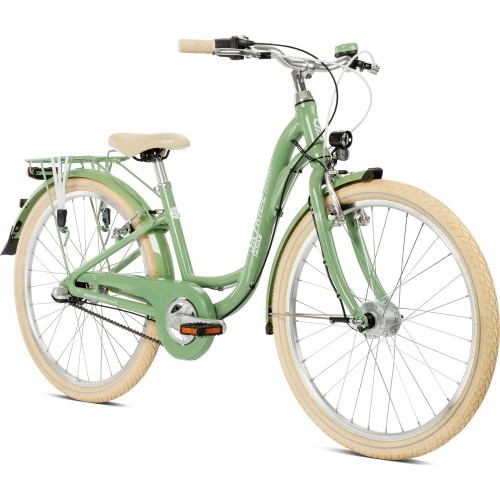 Двиратис PUKY Skyride 24-3 Classic Alu ретро зеленый