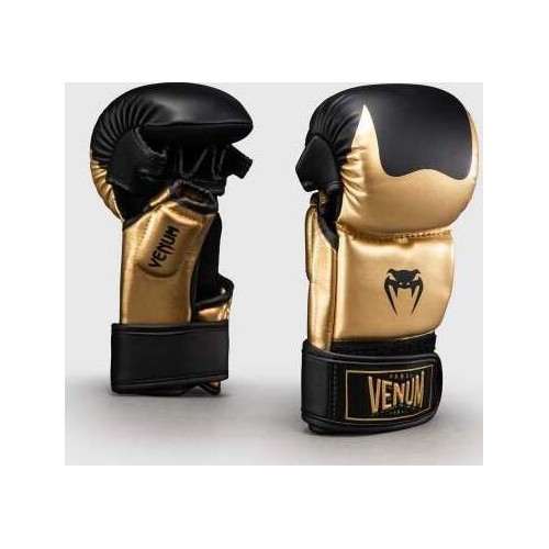 Venum Attack 2.0 Sparring Gloves - Gold/Black