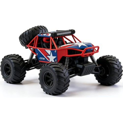 Off-road car R/C 1:10 CAPITAN Blue Red