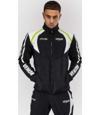 Мужская куртка Venum x Bud Racing - черный/белый/зеленый лайм