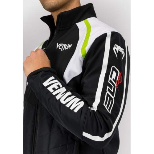 "Venum x Bud Racing" vyriška striukė - juoda/balta/laimo žalia
