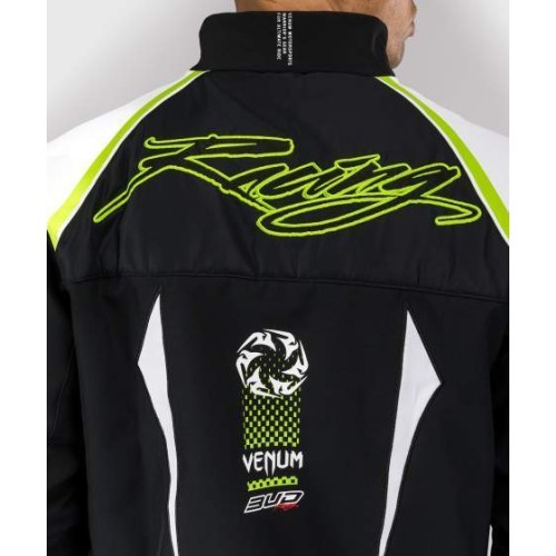 Мужская куртка Venum x Bud Racing - черный/белый/зеленый лайм