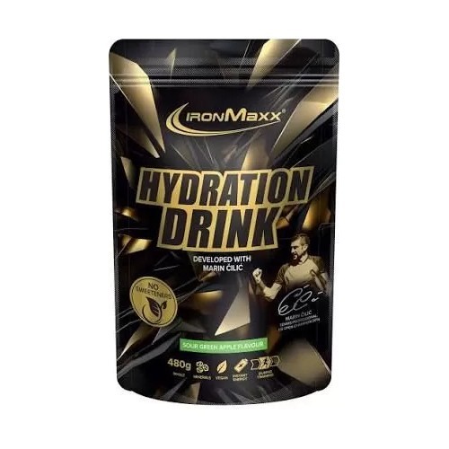 IronMaxx Hydration Drink 480 g. Geriausias iki 2026-09-30