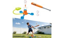 Children’s Baseball Set w/ Air-Powered Launcher inSPORTline TBS300