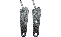 Replacement Front Wheel Brackets for StrollKidz and StrayPaws Transport Wagons – Set of 2