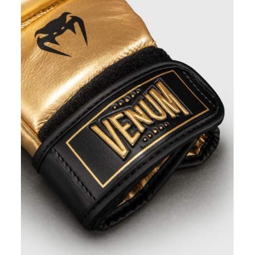 Venum Attack 2.0 Sparring Gloves Leather - Gold/Black