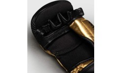 Venum Attack 2.0 Sparring Gloves Leather - Gold/Black