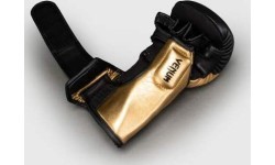 Venum Attack 2.0 Sparring Gloves Leather - Gold/Black