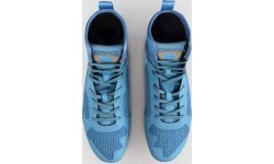 Venum Elite Neo Boxing Shoes - Steel Blue/Orange