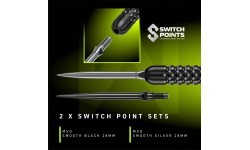 Winmau MvG W-Max 90% Switch Point steel tip