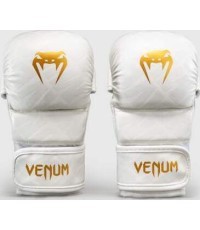 Venum Contender 1.5 XT 3D Sparring Gloves - White/Gold