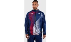 Men's Official UFC Freedom 250 by Venum Blue Authentic Fight Night Walkout Hoodie