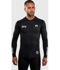 Venum UFC Unity by Venum Authentic Fight Week Men's Performance Long Sleeve Rashguard - Black