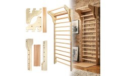 Wall Bars inSPORTline Shapemar 240 x 90 cm w/ Pull-Up Bar
