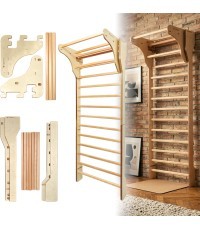 Wall Bars inSPORTline Shapemar 220 x 90 cm w/ Pull-Up Bar