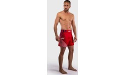 Men's Official UFC Freedom 250 by Venum Red Authentic Fight Night Short Fit Fight Short