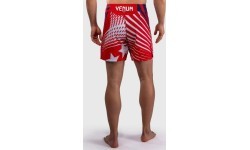 Men's Official UFC Freedom 250 by Venum Red Authentic Fight Night Short Fit Fight Short