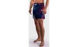 Men's Official UFC Freedom 250 by Venum Blue Authentic Fight Night Short Fit Fight Short