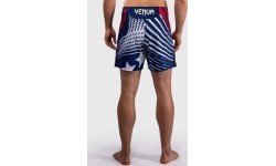 Men's Official UFC Freedom 250 by Venum Blue Authentic Fight Night Short Fit Fight Short