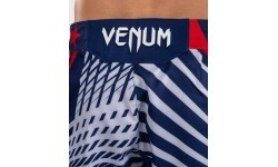Men's Official UFC Freedom 250 by Venum Blue Authentic Fight Night Short Fit Fight Short