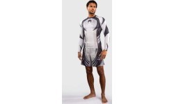 Venum Galactic 3.0 Long Sleeve Rashguard - Off-White/Black
