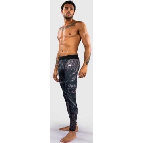Venum Rage & Workout Compression Pants - Black/Grey