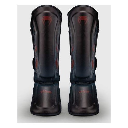 Venum Demon Shin Guards - Black/Grey