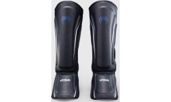 Venum G-Core Shin Guards - Navy Blue/White