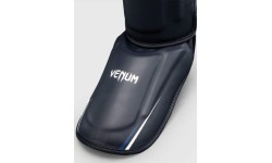 Venum G-Core Shin Guards - Navy Blue/White