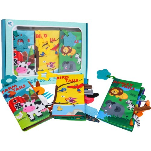 Set of Soft Books for the Youngest