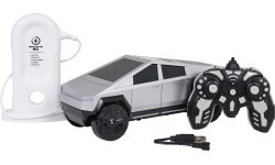 R/C Auto TRACK Silver + Charging Station