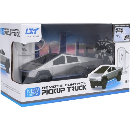 R/C Auto TRACK Silver + Charging Station