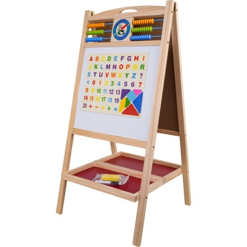 Wooden Board with Abacus + Accessories