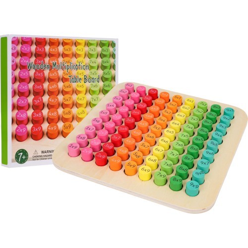 Wooden Multiplication Table