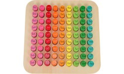 Wooden Multiplication Table