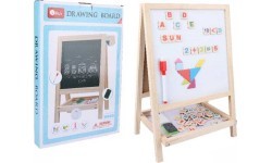 Double Sided Wooden Board + Accessories