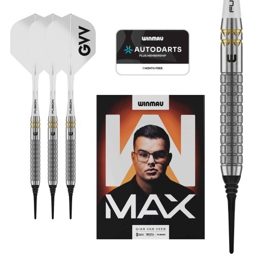 Winmau GVV W-Max 90% soft tip darts