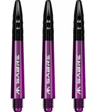 Dart Shafts Mission Sabre Purple Tweenie - 3 vnt.