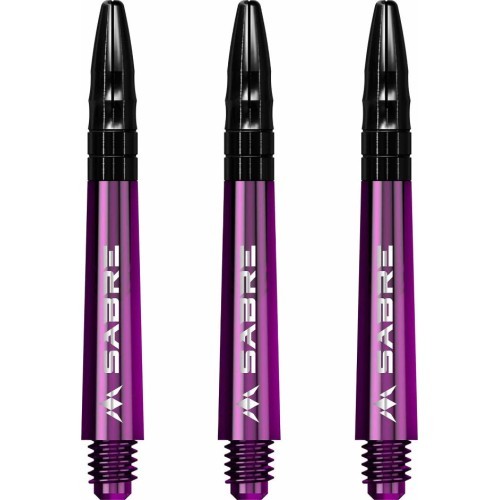 Dart Shafts Mission Sabre Purple Tweenie – 3-Pack