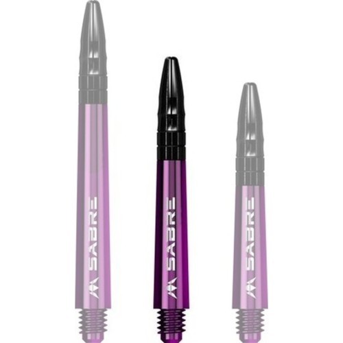 Dart Shafts Mission Sabre Purple Tweenie – 3-Pack