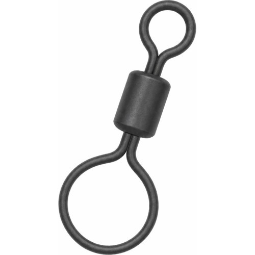 ZFISH Big Eye Swivel Size 8 – Matte Black / 1000 pcs