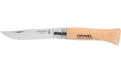 Knife Opinel 6, Inox, Beech