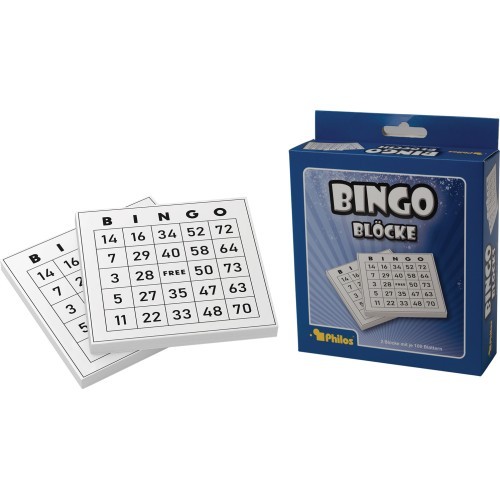 Philos Bingo Cards 200 sheets